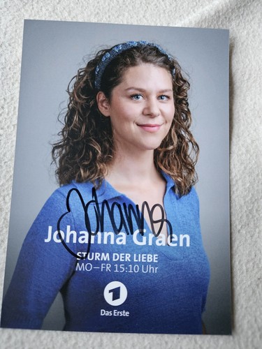 Johanna graen handsignierte - graen,