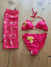 Bikini Set 3 Teilig  Rot   Gr