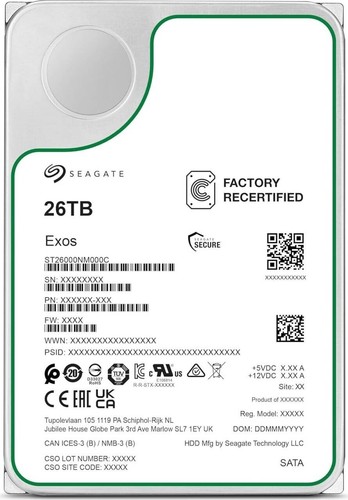 Seagate exos 26tb - seagate,