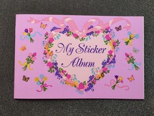 Seltenes & Schönes Stickerheft Album 80-90er Neu Unbenutzt