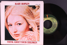MARY HOPKIN Think About Your Children 7" SINGLE Vinyl US APPLE 1970
