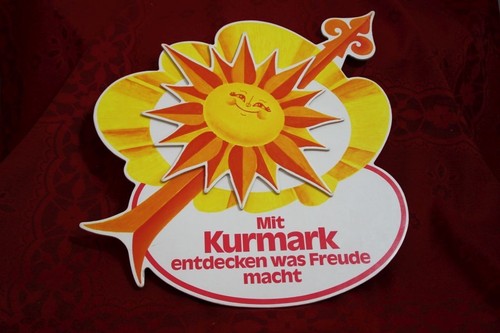 Reklameschild kurmark sonne - ,