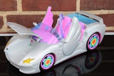 MATTEL BARBIE EXTRA K13 FAHRZEUG HDJ47 CABRIO ZWEISITZER FLÜGELTÜR SILBER GLITZE