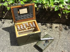 Armee Bundeswehr  BW Dosimeter Set Strahlenmessgerät Messgerät Roentgen  Fh 39 