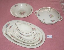 Servier Set / Eschenbach Bavaria Germany "Roswitha" Porzellan mit Goldrand/Nr.23