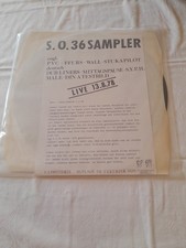 Various - S.O.36 Sampler (Live