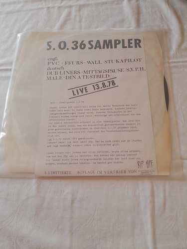 Various 36 sampler live - s.o.36,