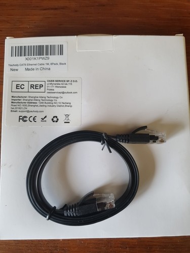 Flaches cat6 ethernet kabel - flaches, 1m