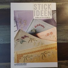 Stick-Ideen, Orchideen, Hardanger, Stickmotive, Kreuzstich, Zählmuster, A4