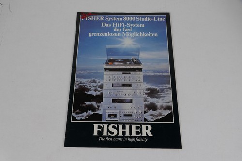 Fisher system 8000 - fisher, vintage