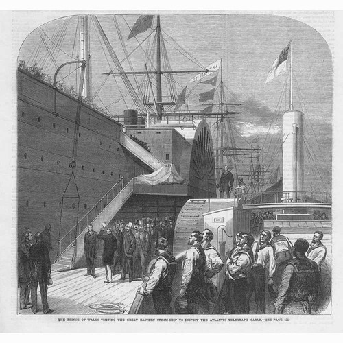 Great eastern steam - eastern, ship