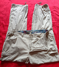 TCM Hose Wandern Camping Outdoor Gr. L Beige Kürzbar