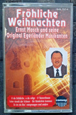 Fröhliche Weihnachten ,  MC mit 14 Titel , Ernst Mosch und Orchester aus 1989