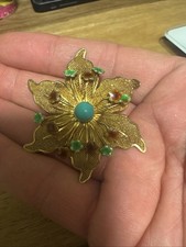 Vintage filigrane Brosche