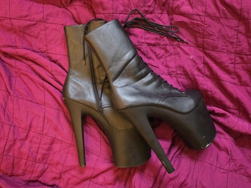 Pleaser plateau high heels - pleaser,