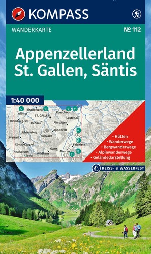 Kompass wanderkarte 112 - , /