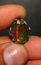 12,40 Ct Schwarzopal grob