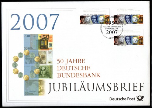 Bund jubiläumsbrief 2007 50 - bund, "50