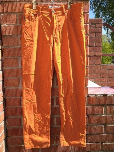 Men brax trousers orange - brax,