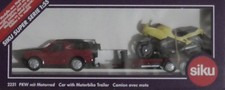 SIKU PKW mit Motorrad Art . -Nr. 2231 NEU in OVP - 1:55