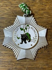 (1) Karnevalsorden Münchberg Elferrat Emaille Orden Karneval 2