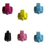 6er set tintenpatronen - set,