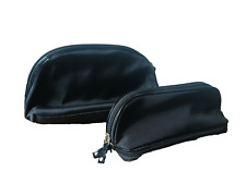 TCM Kosmetiktasche mit Kulturbeutel 2er Set Schwarz Lackoptik Damen