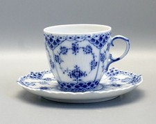 Royal Copenhagen Kaffeegedeck Musselmalet Vollspitze Modell 1035. 1 Wahl.