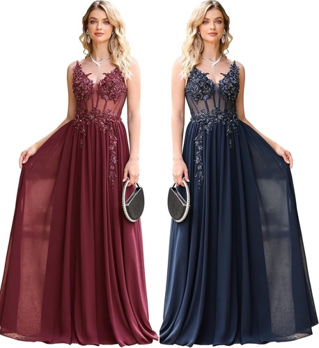 Neu luxuriöses abendkleid - luxuriöses,