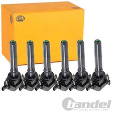 6x HELLA ZÜNDSPULEN passend