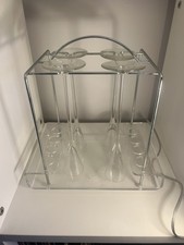 Underberg Stielglasbar Für 8 Underbergflaschen und 4 Stielgläser