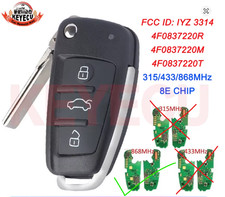Audi Schlüssel 868MHz 8E Chip