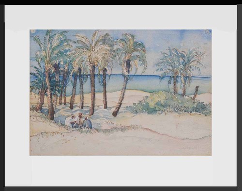 Original aquarell von - von, max