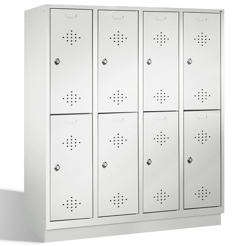 Garderobenschrank spind 4 x - garderobenschrank,, spind,