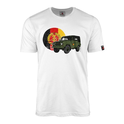 Shirt weiß ddr - ddr, uaz