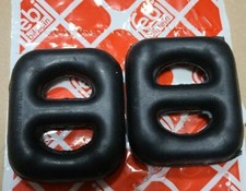 2 Auspuff Gummi Halter