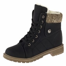 Damen Boots Stiefeletten