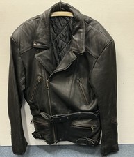 Raberg Herren Motorrad Lederjacke Größe L