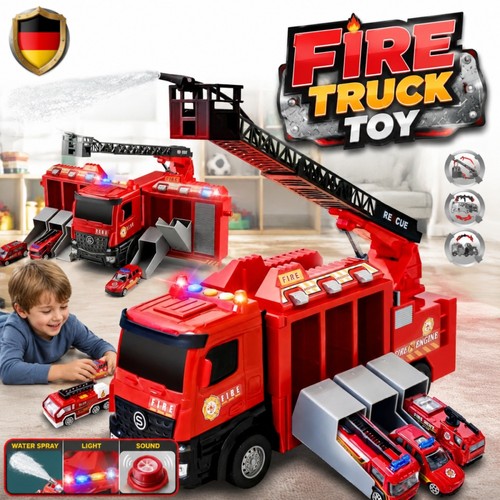Feuerwehrauto spielzeug groß - feuerwehrauto,