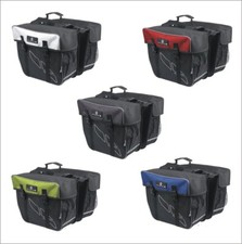 Fahrrad City Bike Touren Rad Doppeltasche M-WAVE Amsterdam Gepäckträgertasche 