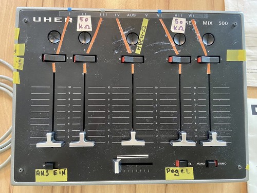 Uher stereo mix - mix, mischpult