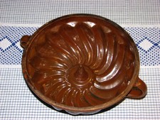 Antike Gugelhupf Backform mit