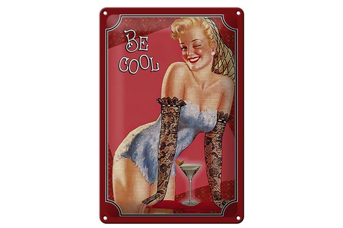 Blechschild spruch 20x30 be - blechschild, cm