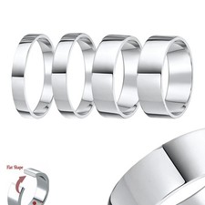 Weißgold ring schwer - 9, kt