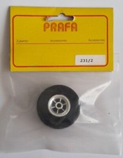 Prafa, 1 Stück Schaumgummi Reifen, 40mm, Achse: 4mm ArtNr. 231/2, unbenutzt