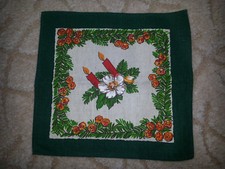 Platzset Tischdeckchen Weihnachten Deko Advent Kerzen 30x30cm