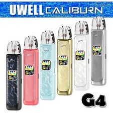 Uwell Caliburn G4 1300mAh Kit 3,0 ml Pod System E-Zigarette Starterset oder Pods