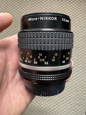 Nikon Nikkor Micro 55mm 2.8 AI-S Makro Portrait Immerdrauf Objektiv