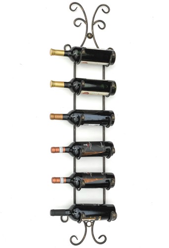 Weinregal metall wand schwarz - wand,