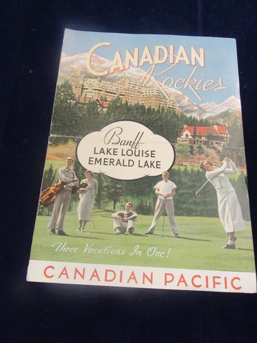 Vintage 1936 canadian pacific - canadian,